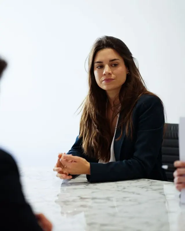 Castell.law lawyer meeting with clients